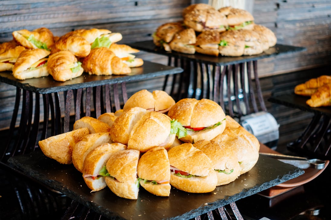 Catering buffet
